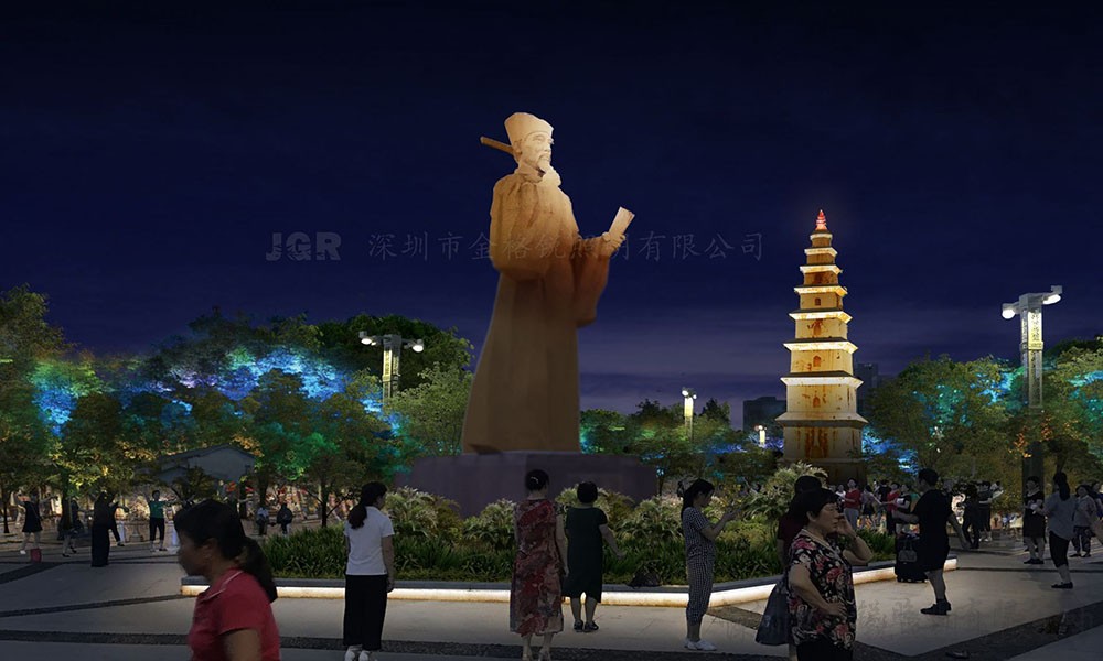 江西.吉安市永豐縣城市區域重點建筑景觀夜景靚化方案